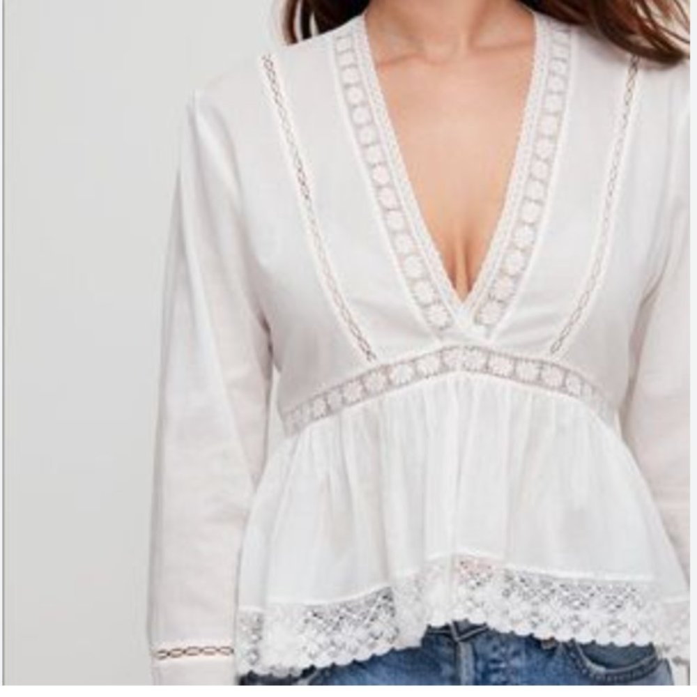 Aritzia Sunday Best Emilia Blouse
